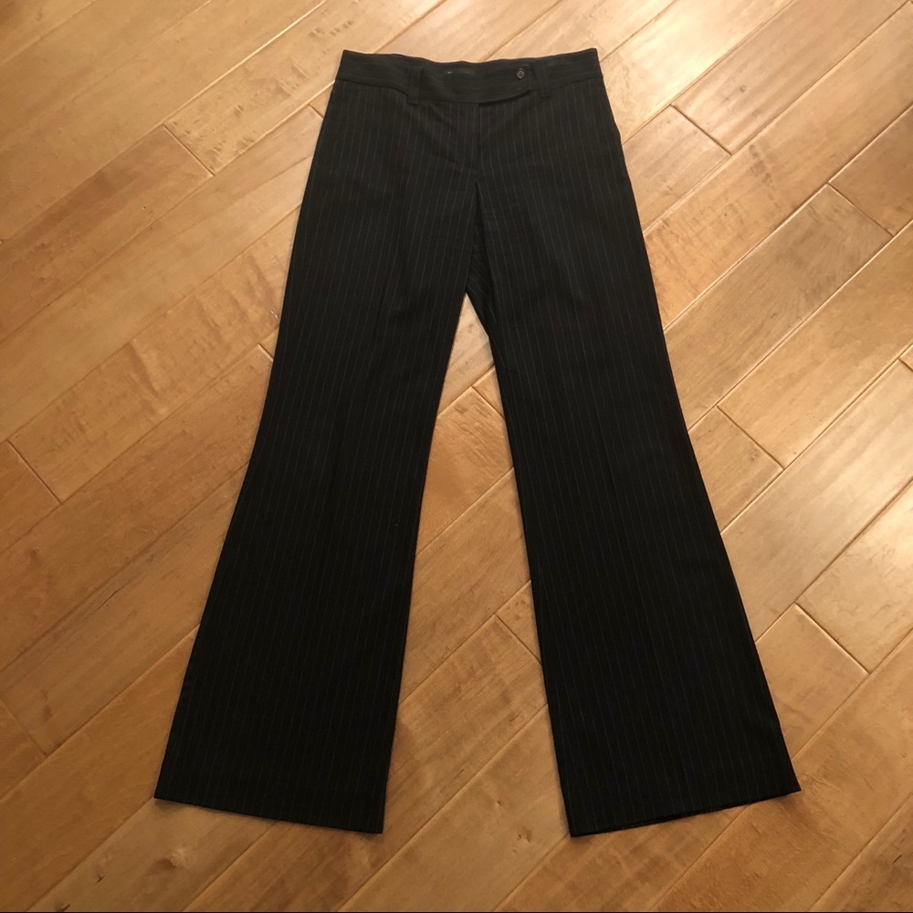 BCBG Maxazria Women’s Striped Pants Trousers. Size 4. Black. Work, professional